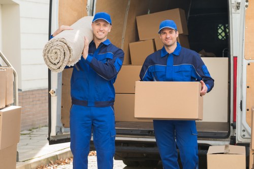 Office removals planning and loading in Woolwich