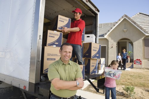 Professional packing materials ready for a local relocation