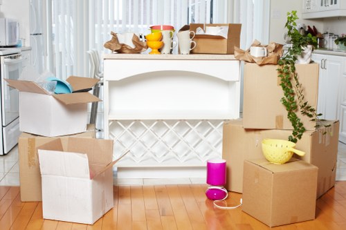 Careful loading of household furniture for removals in Woolwich