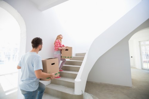 Local team collecting bulky furniture from a Woolwich property